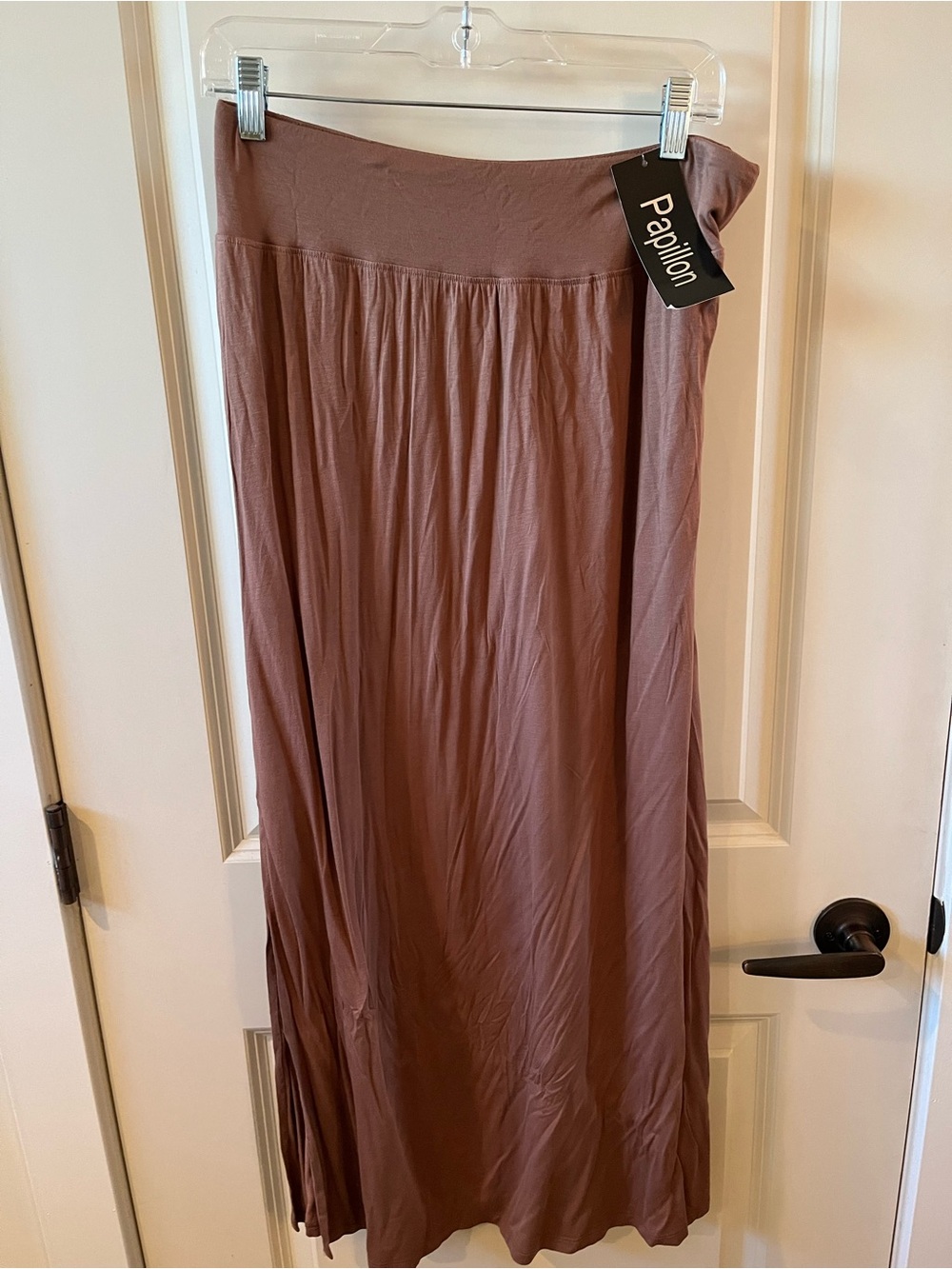 Papillon Blanc Women’s Mauve Maxi Skirt